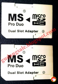 Dual Pro Memory Stick Pro Duo Alternative Adapter 32Giga